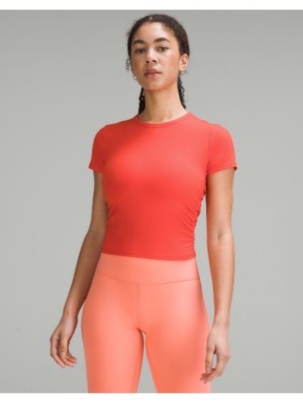 Lululemon All it takes Nulu T-Shirt Solar Orange
